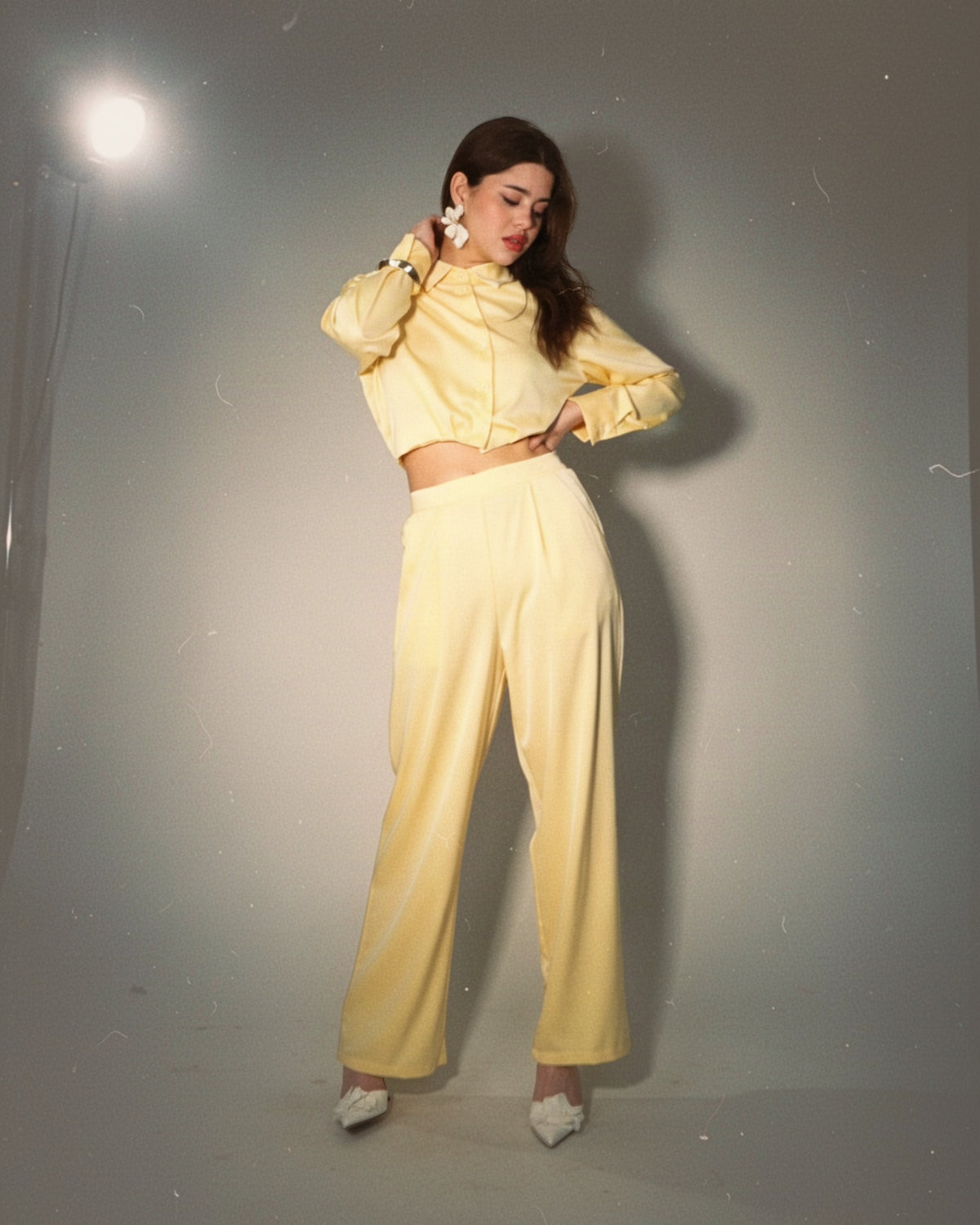 SET ONLY4YOU BLUSA/PANT SATIN