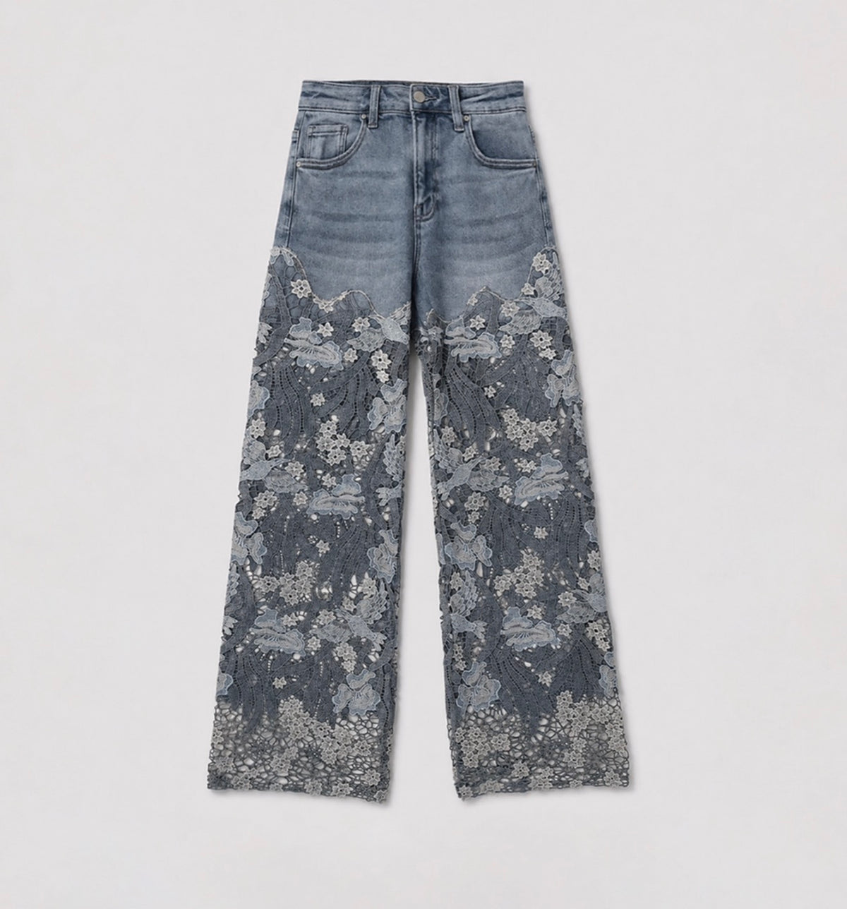 JEANS RISEN ENCAJE