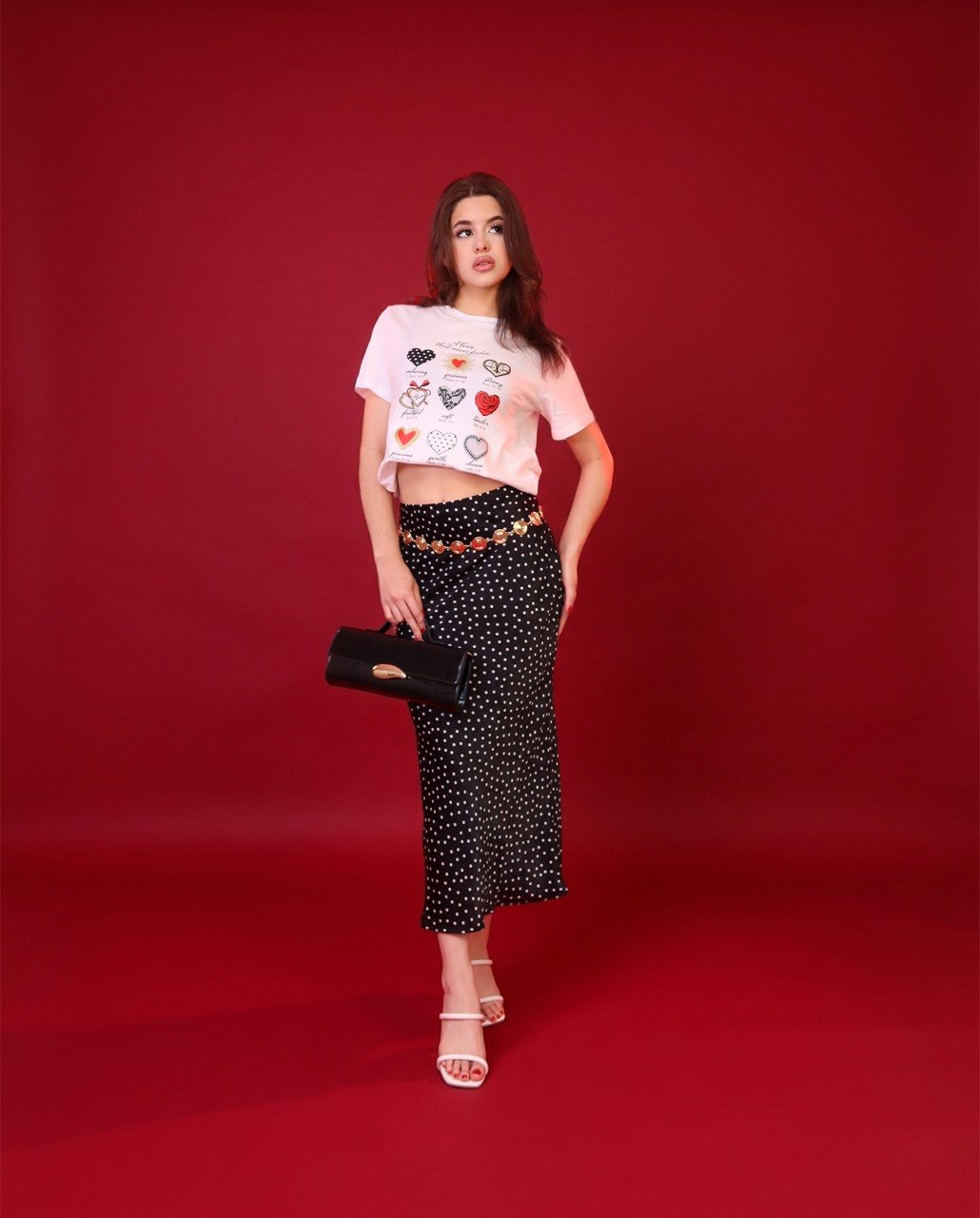 CAMISETA VSTSTUDIO HEARTS