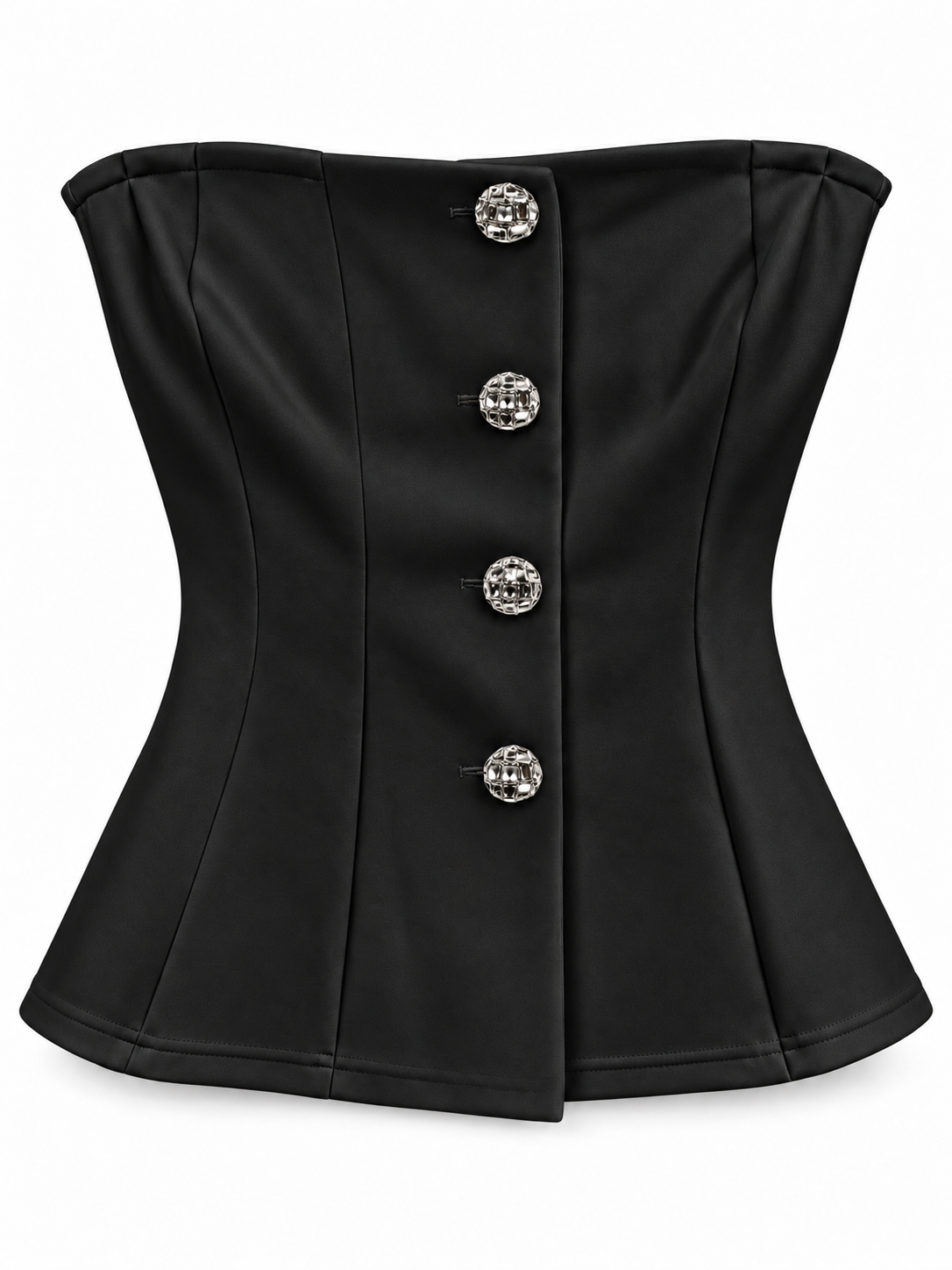 Blusa LOVE POEM Peplum NEGRO