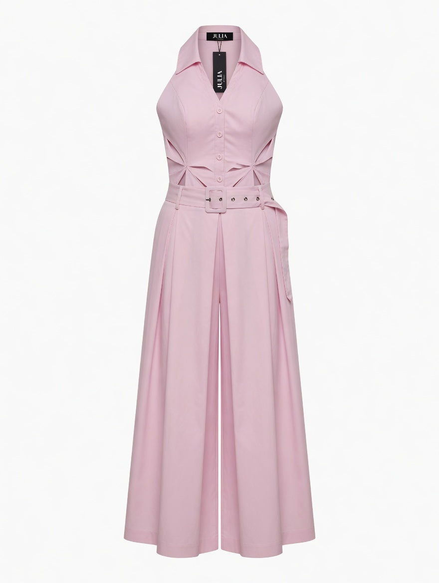 SET JULIA HALTER MAXI FALDA