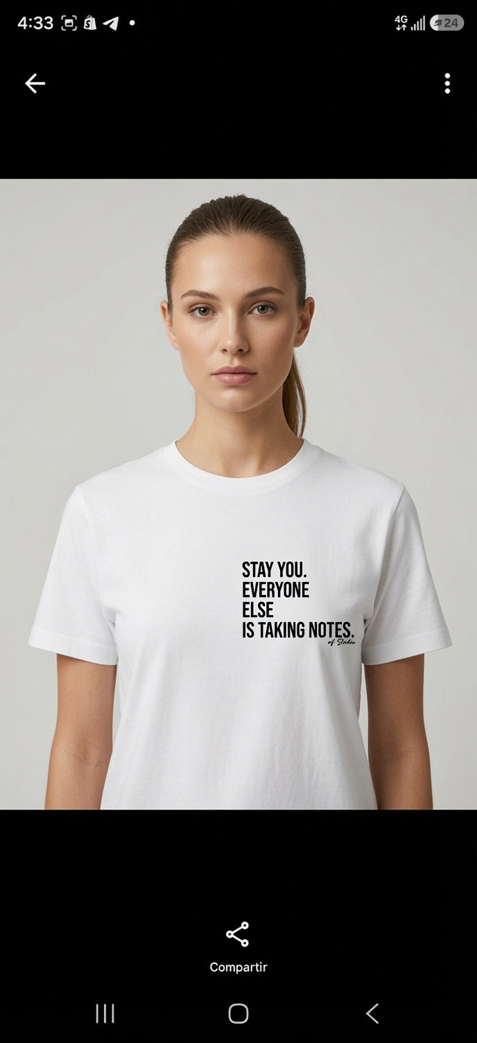 Camiseta VstStudio Stayyou