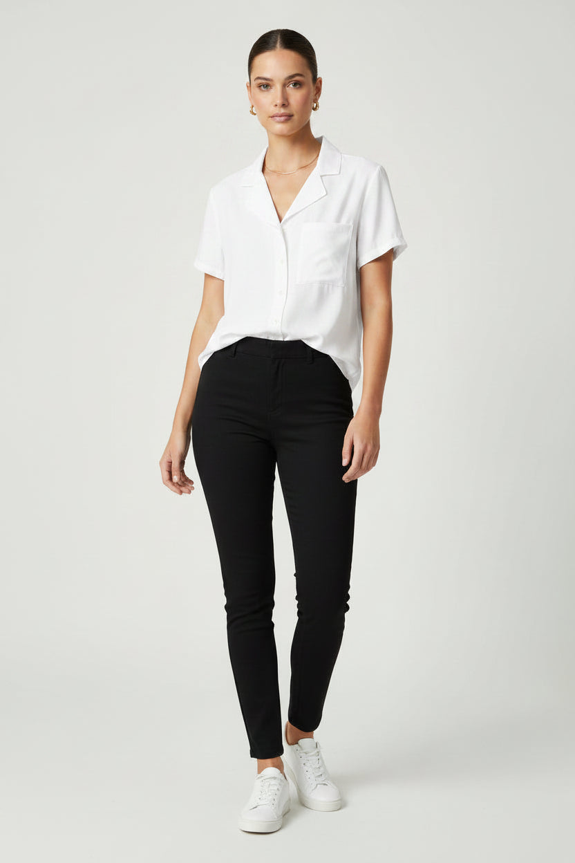 BLUSA MC LOVE TREE POLKA/LINO