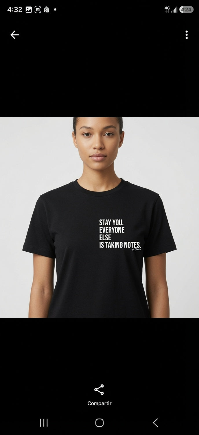 Camiseta VstStudio Stayyou
