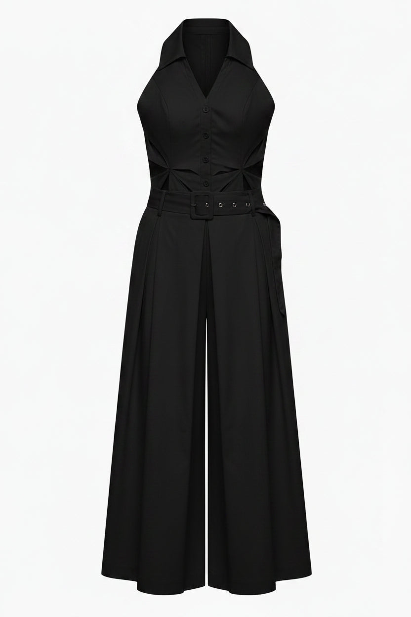 SET JULIA HALTER MAXI FALDA