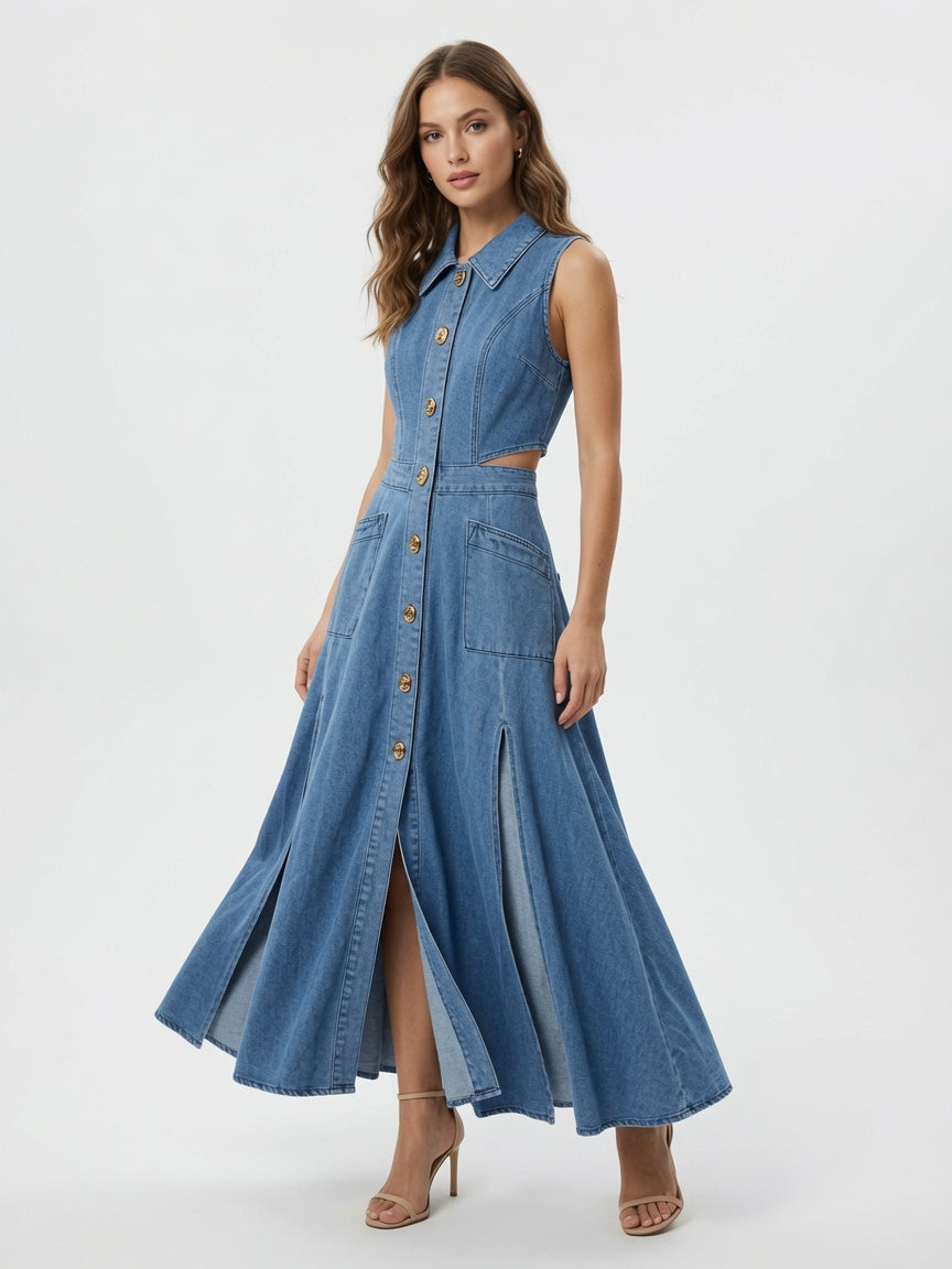 Vestido LIC denim cut