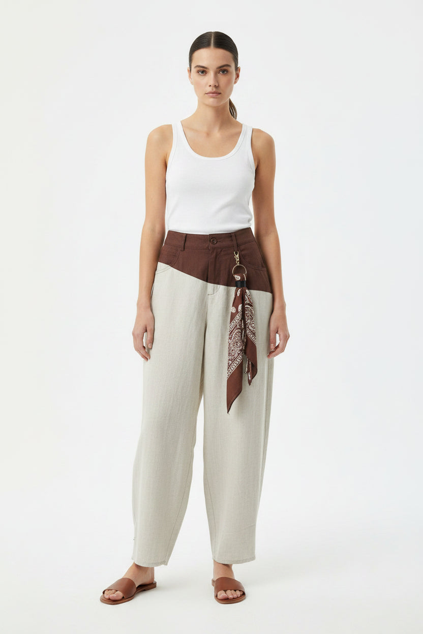 PANTALON LIZETTE 2 TONOS