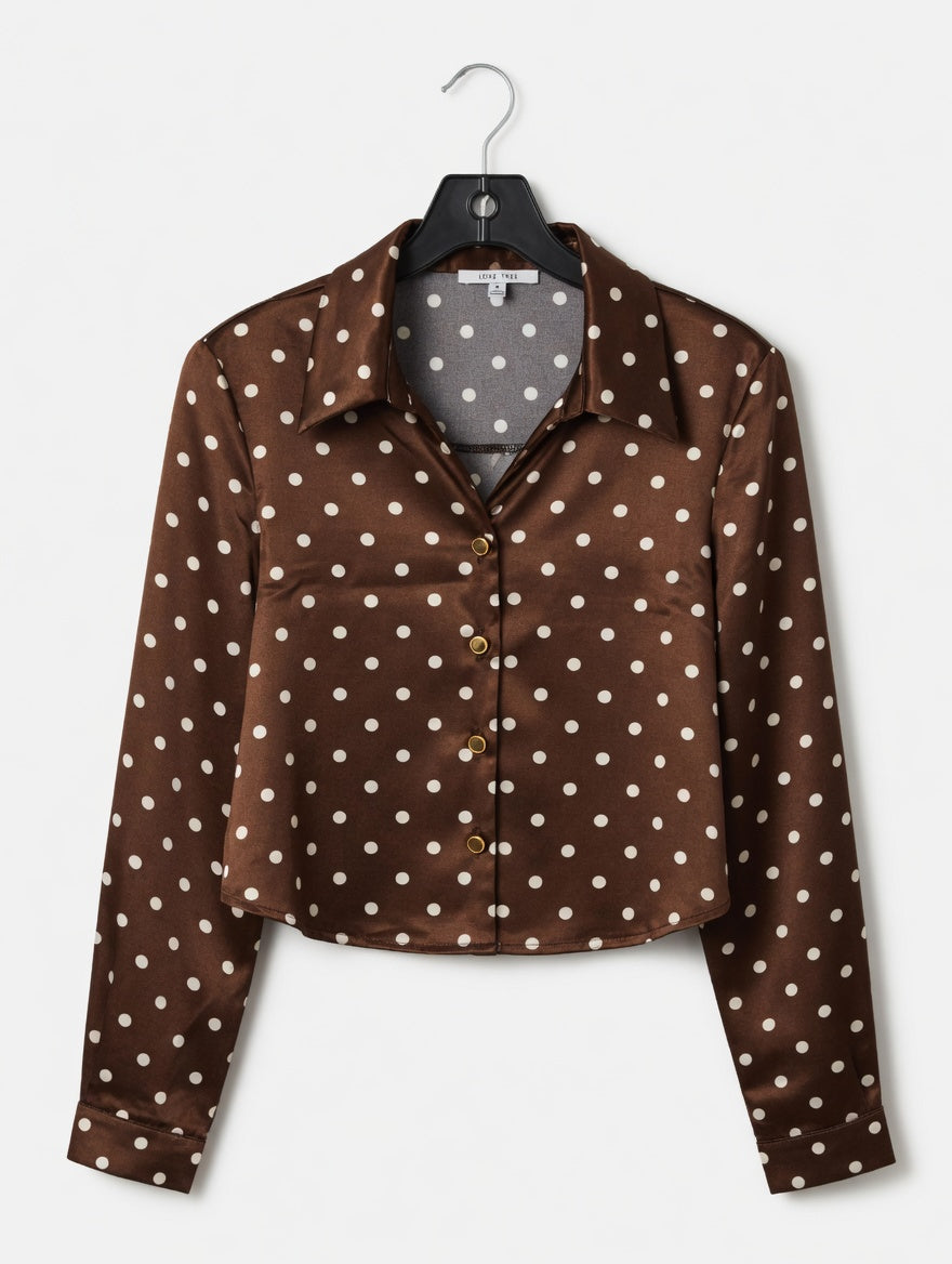 BLUSA ML LOVETREE POLKA