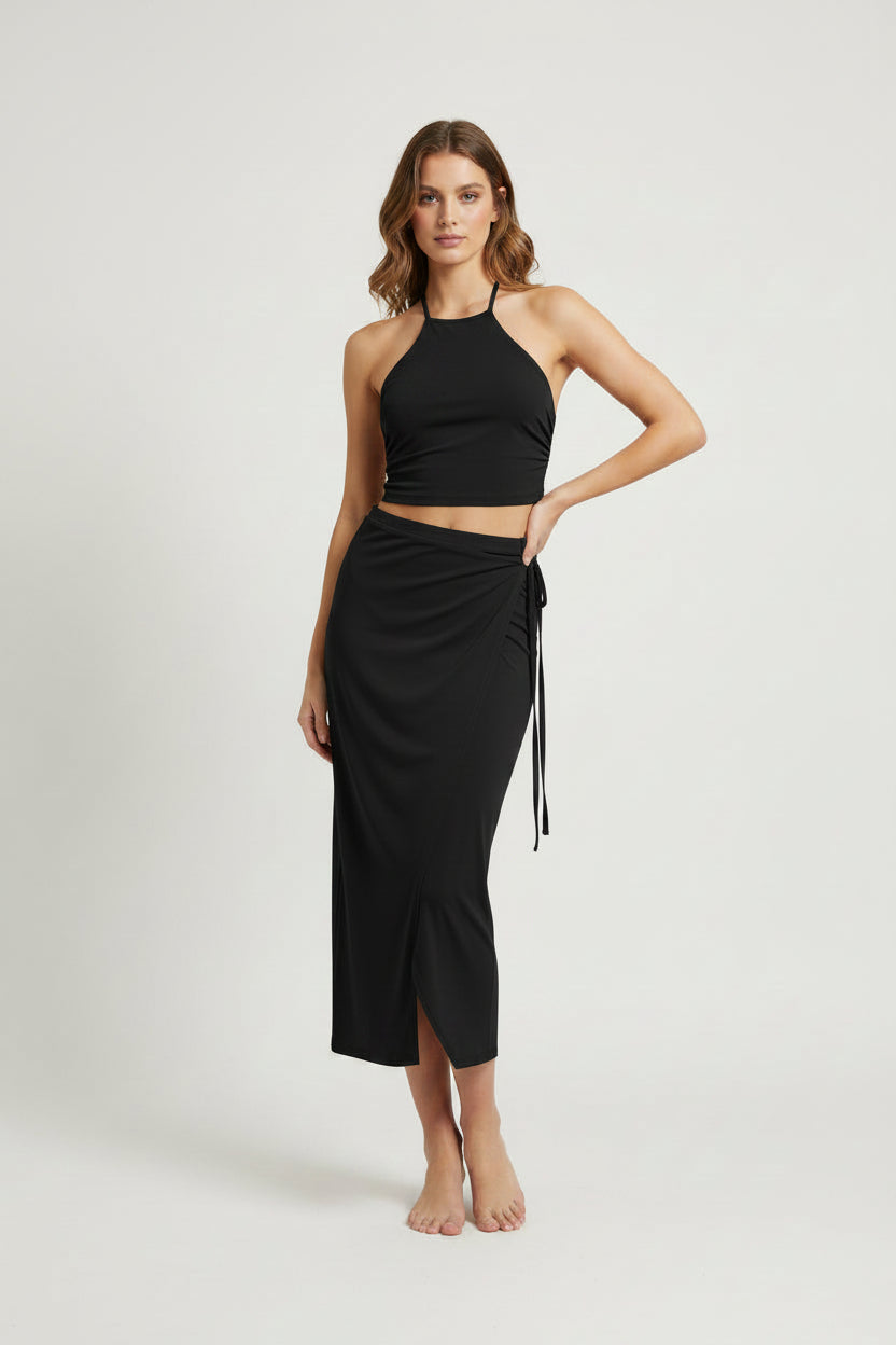 SET LOVE TREE TOP/FALDA/HERRAJE
