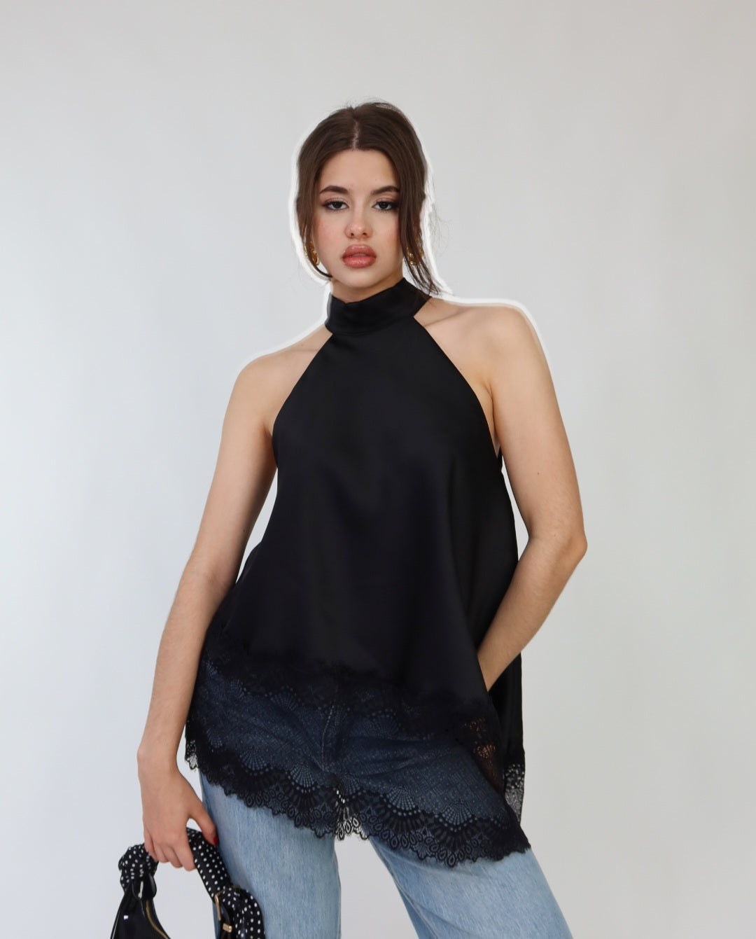 BLUSA SM VST SATIN