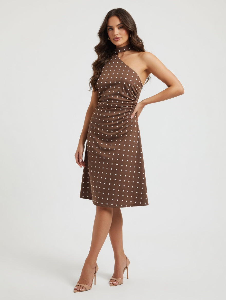 VESTIDO CASUAL IRIS ASIME POLKA