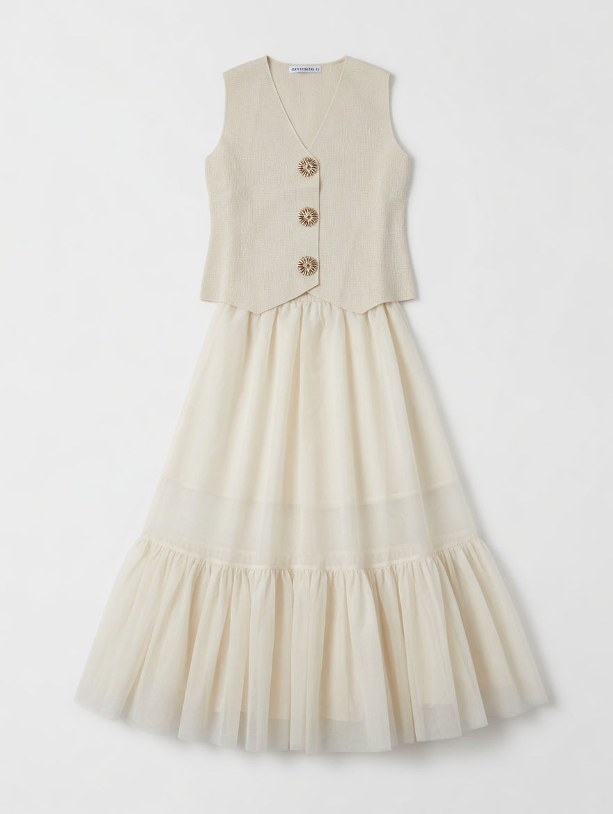 SET GALITA CHALECO/FALDA