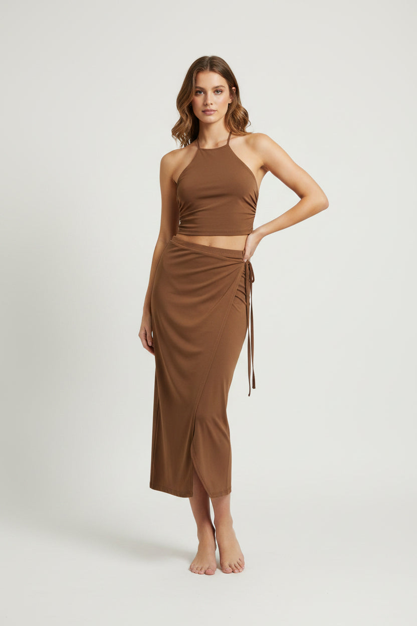 SET LOVE TREE TOP/FALDA/HERRAJE