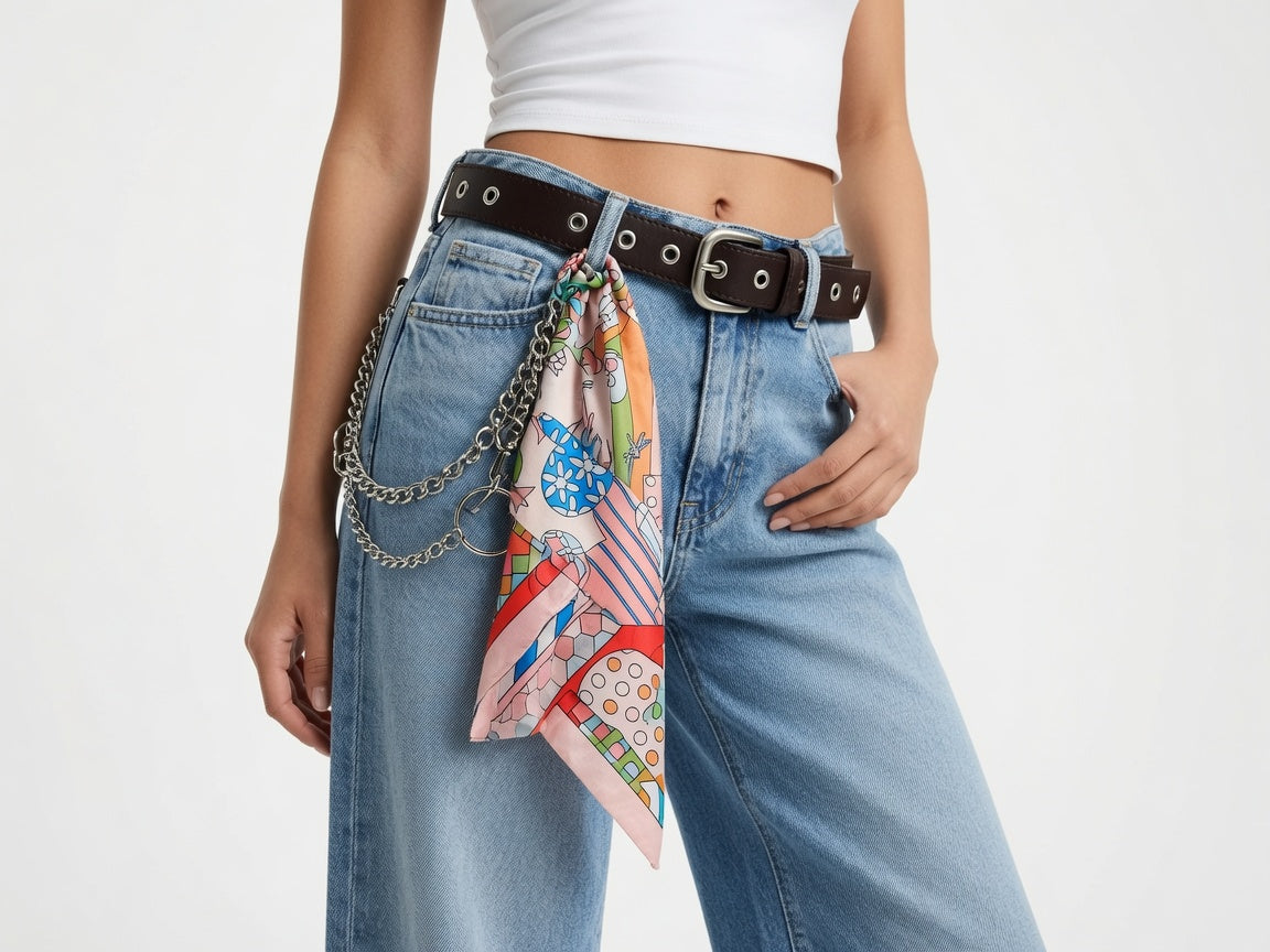 Jean Fancy Collection light blue