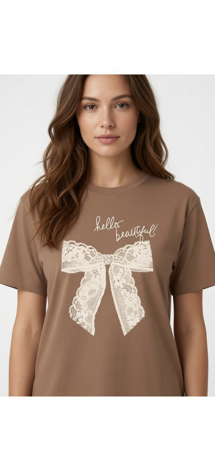 Camiseta VstStudio Hello beatifull